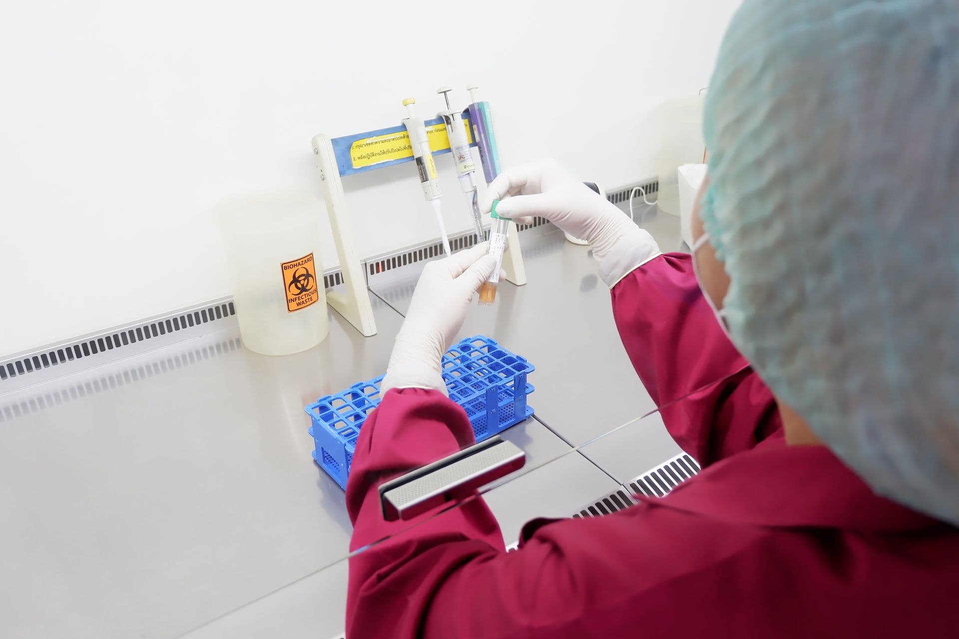 iMY TEST molecular laboratory workflow